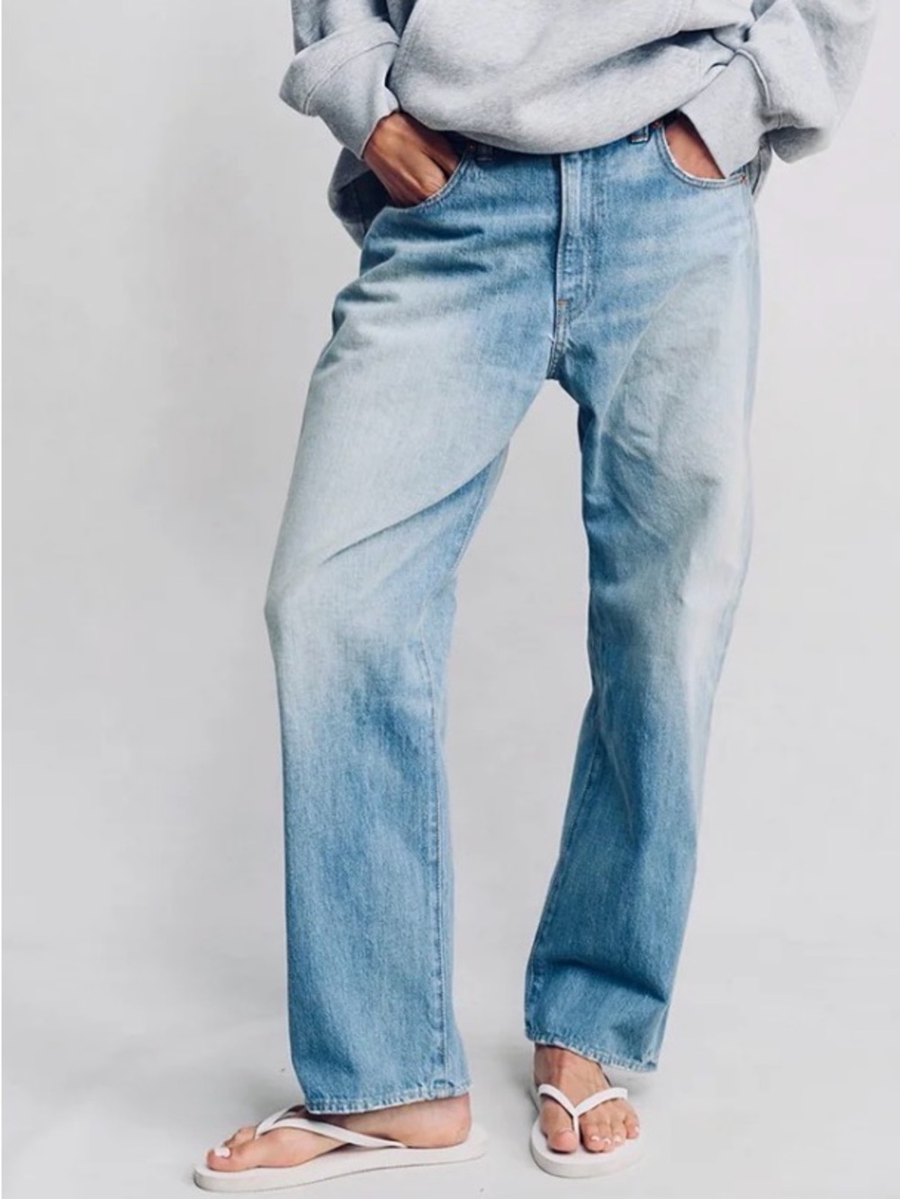 Denimist lucy mid-rise Relaxed Jeans Maire blue